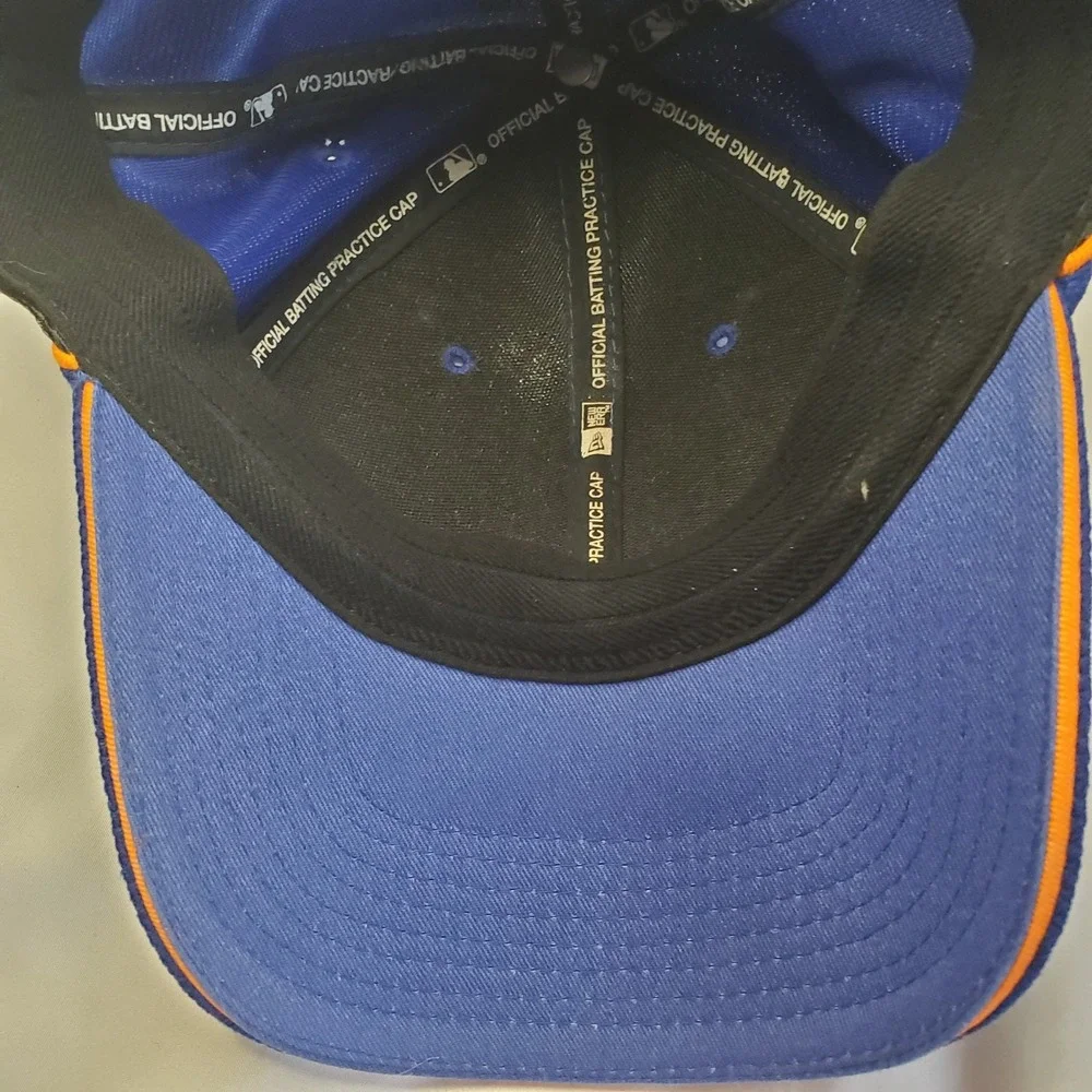 Vintage Era NY New York Mets Hat Stretch Fit 3930 M/L Cap Blue Baseball